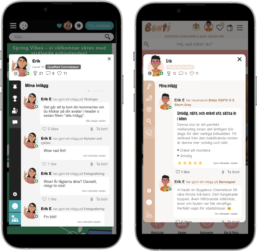 Example: my content on Bonti and Scandinavian Photo